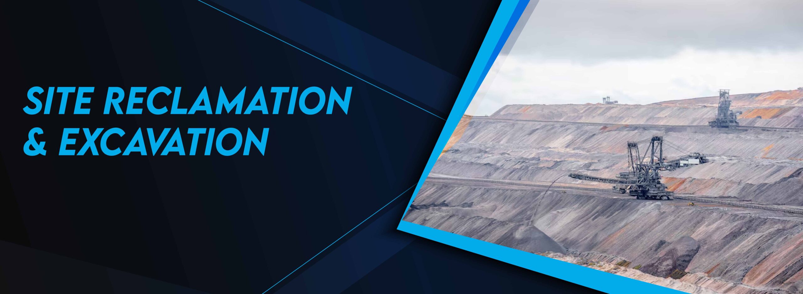 Web Banner Design_Site Reclamation & Excavation